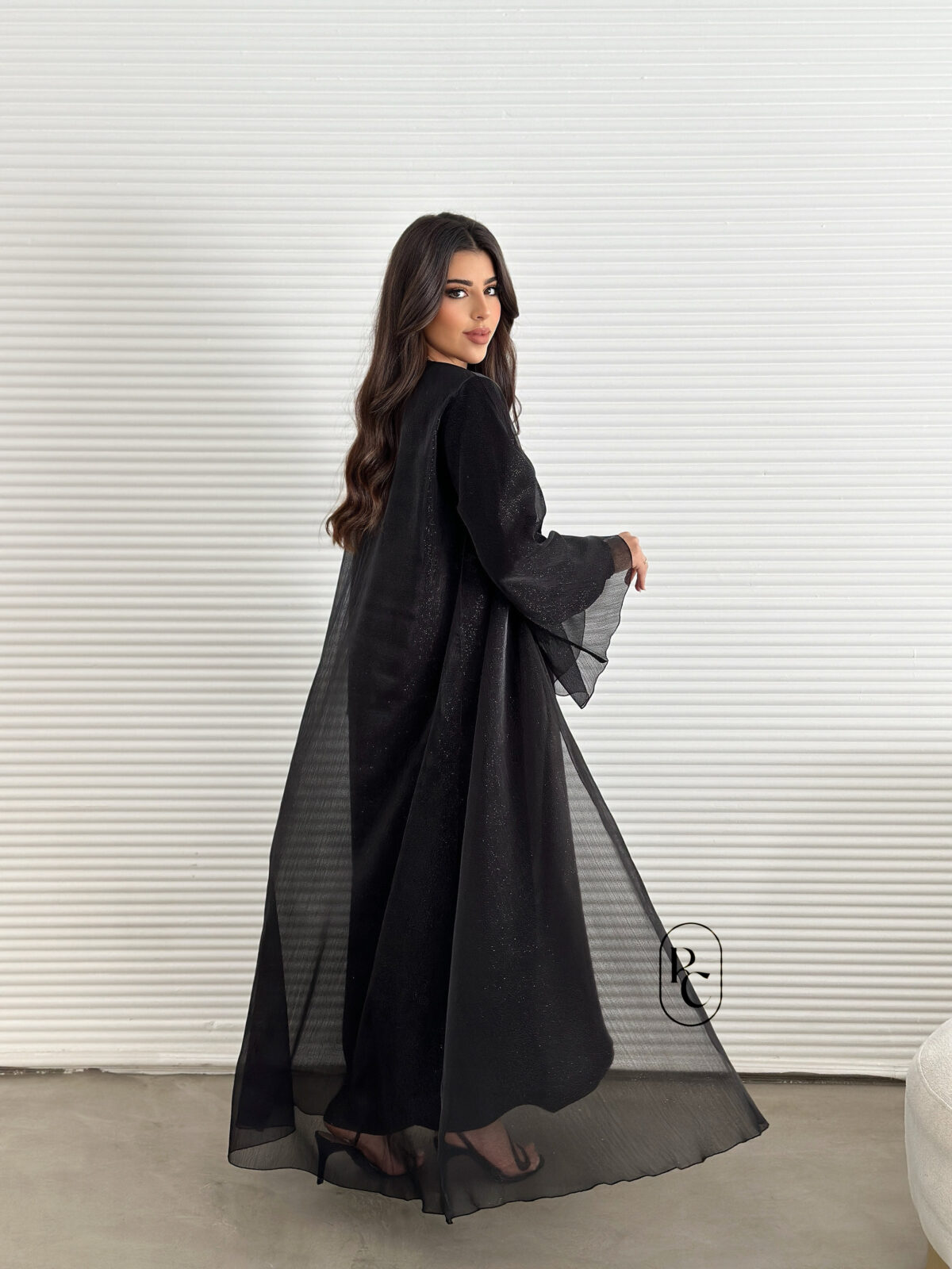 Abaya +dress+sheila code 0100 - Image 3