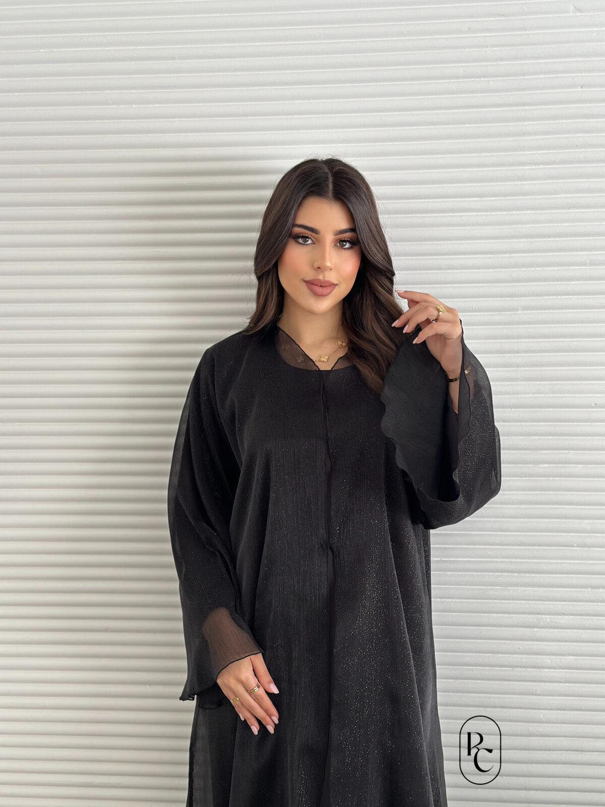 Abaya +dress+sheila code 0100 - Image 4