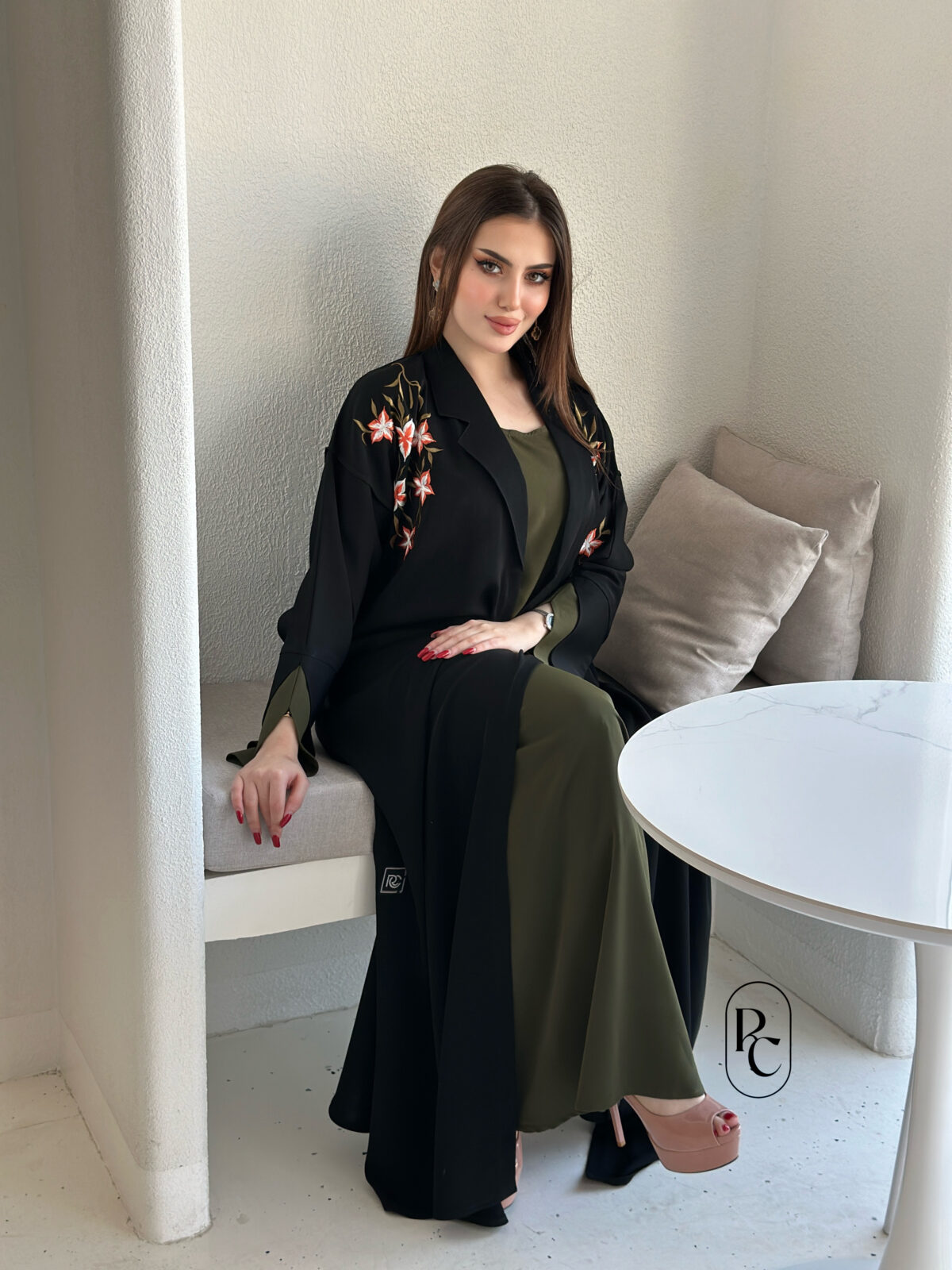 Abaya dress Sheila code 067 - Image 2