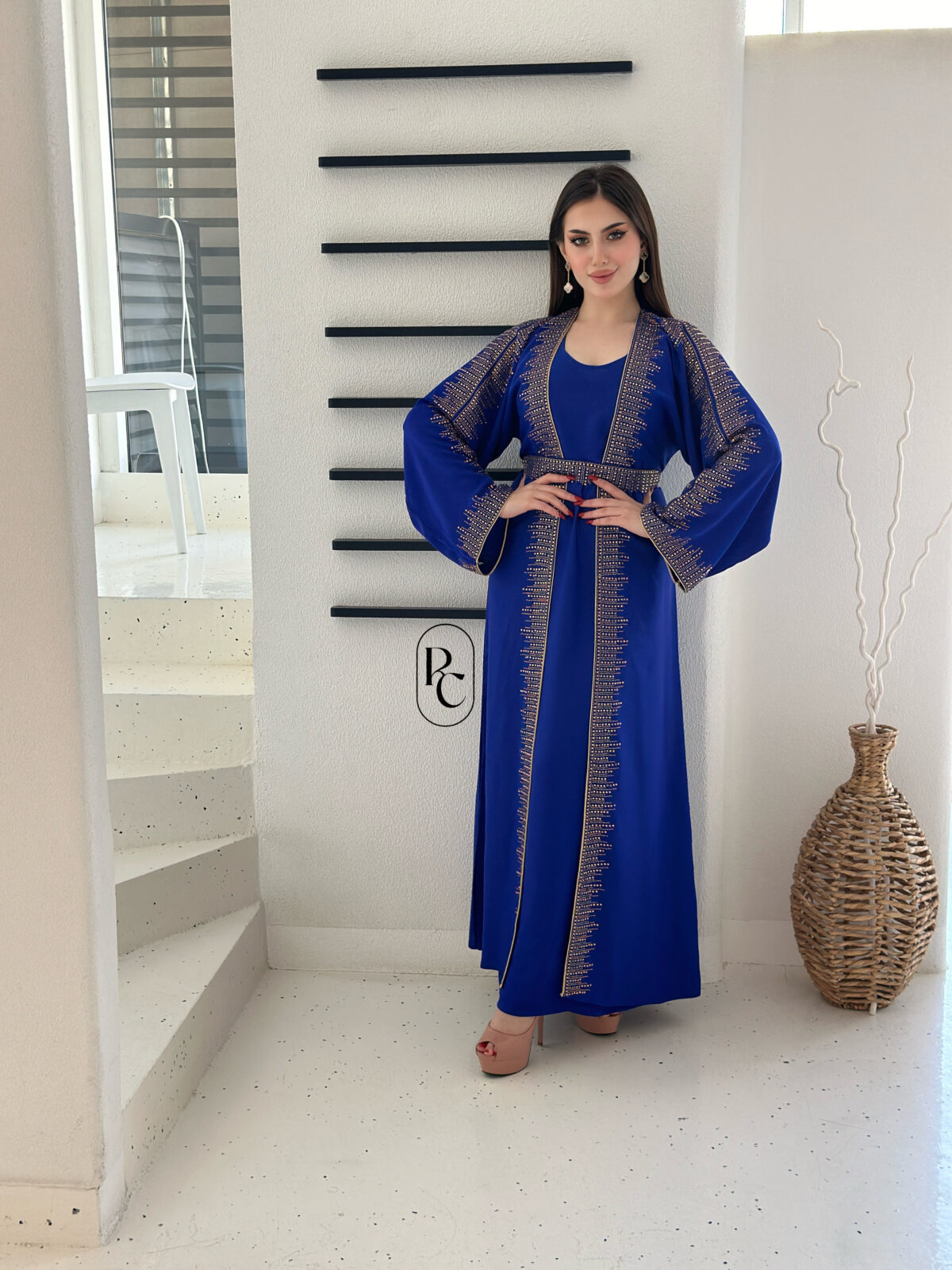 Abaya +dress+sheila code 064